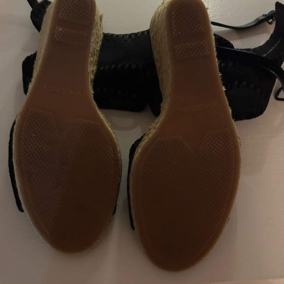 Via Spiga black suede sandals - Picture 4 of 6